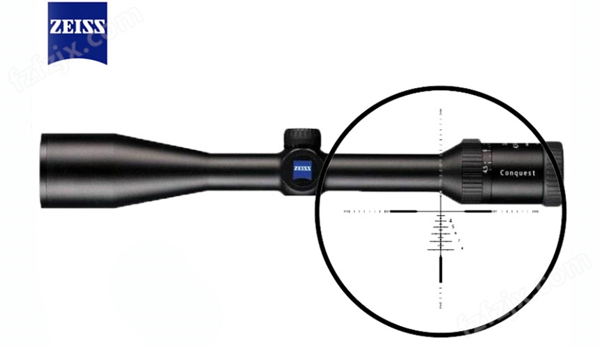 蔡司征服者瞄准镜 Zeiss 4.5-14x44 Z800战术分化