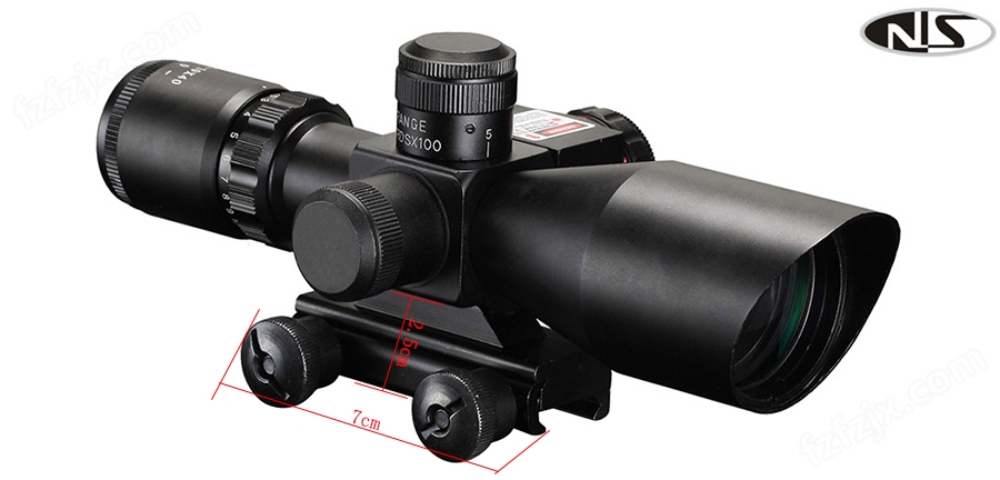 2.5-10X40红激光瞄准镜